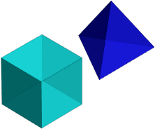 Tetrahedron + Cube